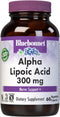 BlueBonnet Alpha Lipoic Acid 300mg - Powerful Antioxidant Nerve Support Supplement for Women & Men - Non-GMO, Vegan, Kosher - Gluten-Free, Soy-Fre...