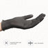 ForPro Professional Collection Disposable Nitrile Gloves, Chemical Resistant, Powder-Free, Latex-Free, Non-Sterile, Food Safe, 4 Mil, Black, X-Lar...
