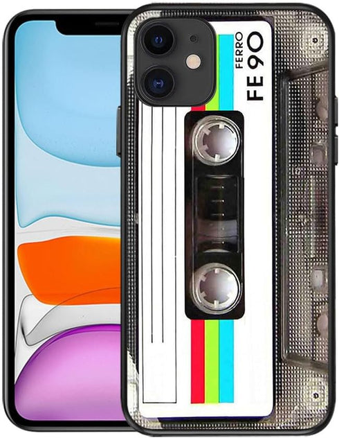 for Samsung Galaxy A15 5G Case, Soft TPU Phone Case Music Classic Cassette Tape Retro 80’s Type Case for Girls Women Men Kids, Slim Shockproof Pro...