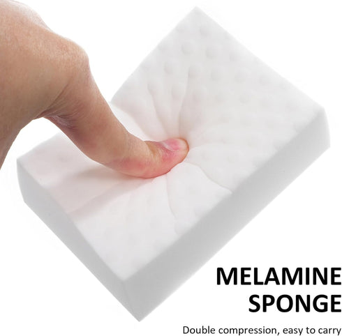 GLEAVI 12 Pcs Melamine Sponges Kitchen Sponges Melamine Foam Cleaning Sponges Dish Scrubber Sponge Cleaning Accessories...