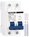 DIHOOL Miniature Circuit Breaker DIN Rail Mount 25 Amp 2 Pole AC 110V Low Voltage disconnect switch...