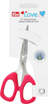 Prym Love 5-1/4 in Sewing Scissors, Pink...