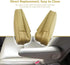 YouVbeen 2Pcs Seat Armrest Leather Cover Fit for Lexus RX300 RX330 RX350 Sport Utility 4-Door 3.0L 2003-2009, Beige Microfiber Synthethic Leather ...