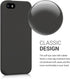 kwmobile Case Compatible with Apple iPhone SE (1.Gen 2016) / iPhone 5 / iPhone 5S Case - TPU Silicone Phone Cover with Soft Finish - Black Matte...