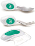 doddl Toddler Utensils, Ergonomic Fork Spoon and Knife Set for Self Feeding, Stainless Steel Silverware for 1-3 Year Olds, BPA Free, Dishwasher Sa...