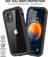 for iPhone 12 Mini Waterproof Case with Built-in Screen Protector, Shockproof Dustproof Full Body Protective IP68 Waterproof Phone Case for iPhone...