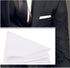 Solid White Cotton Pocket Square 3-Pk Set...