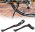 Bike Kickstand Adjustable Aluminum Alloy Bicycle Side Support, Bicycle Kickstand with Non-Slip Foot Pad Fit for 22" 24" 26" 28" Mountain Bike/700 ...