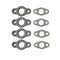 HURI 4set Intake Exhaust Gasket for Motorized Bicycle Bike 49cc 60cc 66cc 80cc 2 Stroke Engine...