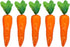 Lorigun 5 Pcs Simulation Carrots Artificial Vegetables Home&Kitchen Decorations...
