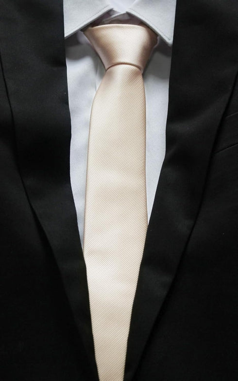 Men's Solid Color Skinny Tie Slim Pure Color Necktie for Wedding Professional Business Leisure Gift Box...