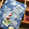 DIY Blank Canvas Seaside Lighthouse Bookmarks Counted Cross Stitch Kits for Adult Kid Beginner Embroidery Crafts Needlework Bookmark for Student G...