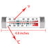 Fridge Refrigerator Freezer Thermometer (3pack)......