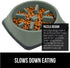 Gorilla Grip Slow Feeder Dog and Cat Bowls, Interactive Puzzle Toy for Dogs and Cats Food Training, Keeps Pets Busy and Prevents Puppy Overeating,...