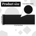 Black Bulletin Board Roll Reusable Waterproof Erasable Bulletin Board Fade Resistant Wrinkle Resistant Poster Non-woven Fabric Bulletin Board Roll...