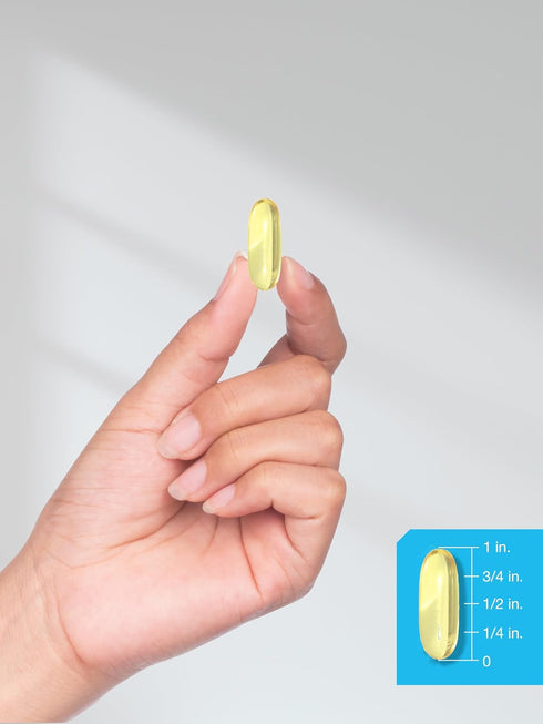 Horbaeach Wild Alaskan Salmon Fish Oil | 180 Softgel Capsules | Gluten Free, Non-GMO | High Potency | Excellent Source of Omega-3 Fatty Acids EPA ...