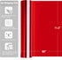 TECKWRAP Adhesive Chrome Mirror Vinyl Wrap Sticker Decal Film Sheet 11.5" x 60"(Red)...
