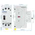 Baomain Manual Household AC Contactor 50A 110V AC Coils 2 Pole 50/60Hz Modular Contactor Circuit Control 35mm DIN Rail (HC1-50M/20_2NO_2P)...
