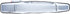 Dorman 80545 Front Passenger Side Exterior Door Handle Compatible with Select Cadillac / Chevrolet / GMC Models, Chrome...