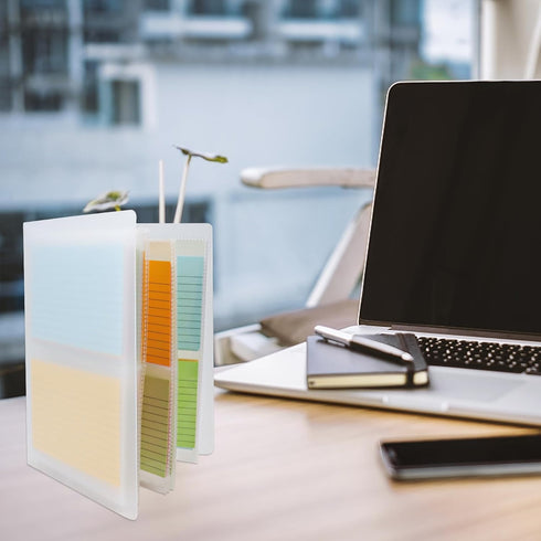 3 Pack 3 x 5 Index Cards Holders, Holds 240 Pieces Cards, Organizer Pouches Book Binder for Note Cards, Study Cards and Recipe Cards...