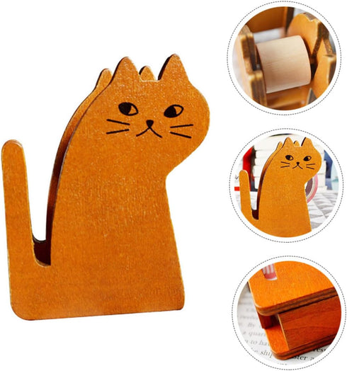 Cat Tape Holder Tape Dispenser Desk Cute Tape Dispenser Cat Tape Dispenser Tape Dispenser Kids Tape Dispenser Cute Tape Dispensers Cat Figures Off...