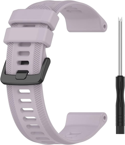 Band for Garmin Forerunner 955, Soft Silicone Replacement Band for Garmin Forerunner 955 / Forerunner 955 Solar (No Tracker, Replacement Bands Onl...