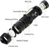 ULTRAFIRE 3 Pack Mini Flashlights Focus Adjustable SK68 Single Mode Tactical LED Flashlight, Ultra Bright 300 Lumens Torch...