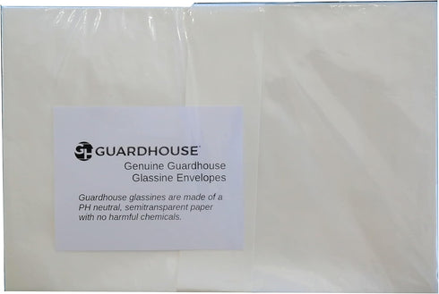100#10 Glassine Envelopes measuring 4 1/8" x 9 1/2"...