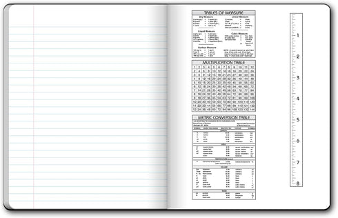 iScholar Black and White Marble Composition Book, 100 Sheets (10100)...