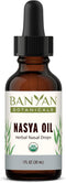 Banyan Botanicals Nasya Oil – Organic Herbal Nasal Drops for Clear Breathing – Ayurvedic Nasal Cleaner and Nose Moisturizer* – One Fluid Ounce – C...