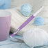 Long Crochet Hook Large Size Crochet Needle QLRFFLJOY 12mm Rubber Handle Crochet Hook DIY Yarn Weaving Tools for Knitting Blankets, Shawl and Carp...