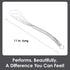 Chantal Flat Whisk Utensil, Small, 11 inch, Polished Stainless Steel...