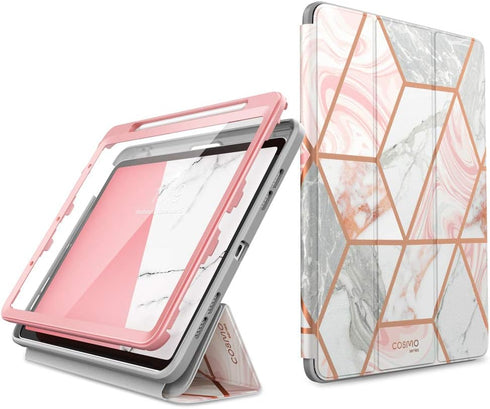 i-Blason Cosmo Case for iPad Air 5th Generation/4th Generation 10.9 (2022/2020), Full-Body Trifold with Built-in Screen Protector Protective Smart...