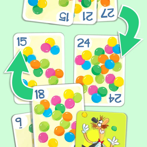 Melon Rind Jump 3 Game- Multiples of 3, Math Game for Kids (Ages 7+)...