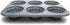 Fox Run Fluted Muffin Pan, 14 x 10.5 x 2 inches, Metallic...