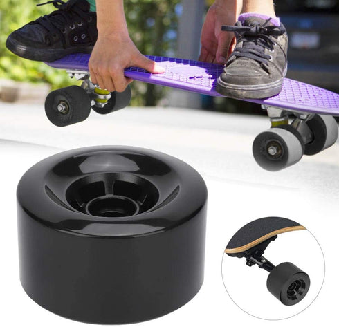 Keenso Pro Skateboard Wheels, Electric Scooter Skateboards Tires PU 80A Shockproof Wheels with Bearings 90mm for Skateboards Longboard Electric Sc...