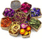 9 Bags Set Dried Flowers - Candle Making Soap Making DIY Candel Natural Flowers-Lemon,Lily,Don't Forget Me,Lavender,Mint Leaf,Rose Petal, Red Rose...