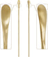 Coffee Spoons, 304 Stainless Steel Long Coffee Stir Sticks, 3 pcs Cocktail Spoons, 10 inch Beverage/Drink Stirring Spoons, Tea Spoon with Long Han...