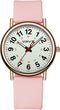 Waterproof Analog Nurse Watch for Nurses,Students,Medical Professionals,Women Men,with Luminouse Easy Read Dial,Military Time,Second Hand and 24 H...