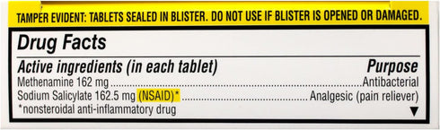 Cystex Plus Urinary Pain Relief Tablets 40 ea...