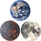 Multi-Functional Grip Mobile Phone Stands and Finger Holder (3 Pack) - Blue Nebula Galaxy Moon...