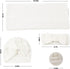 Muslin Blanket,Baby Swaddle Set Newborn - Receiving Headband Blankets and Bow Hat,Newborn Essentials, Soft Nursery Swaddling Blankets?Stretchy Bab...