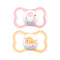 MAM Air Modern Pacifiers (2 Pack), MAM Sensitive Skin Pacifier 16+ Months, Best Pacifier for Breastfed Babies, Baby Girl Pacifiers, Pink...