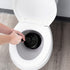JS Jackson Supplies Black Bellows Accordion Toilet Plunger with Black Storage Tray...