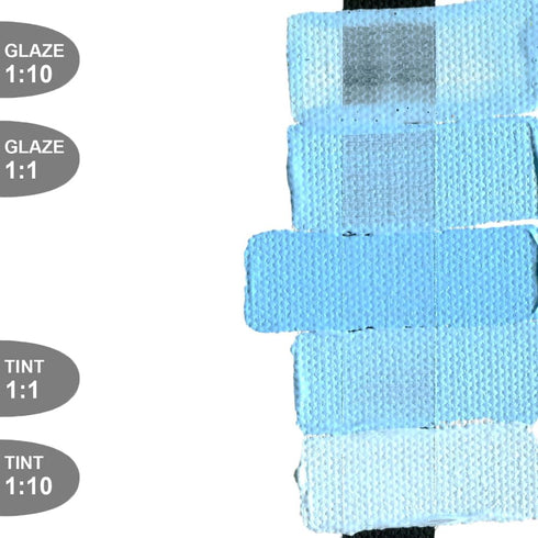 Heavy Body Acrylics by GOLDEN, Light Phthalo Blue, 2 fl. oz. Tube, Professional Acrylic Paint, Opaque...