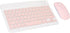 Bluetooth Keyboard Mouse Set, 10 Inch USB Charging Ultra Thin Quiet Keyboard with DPI Mouse, Composite Keys Keyboard Mouse Combo for Cellphone Lap...
