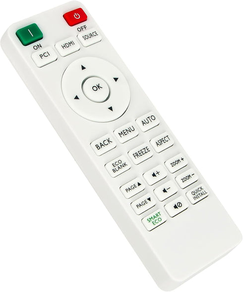 RCX014 Replacement Remote Control Applicable for BenQ Projector MX611 MW612 MU641 MS610 MX612 MX604 MW550 MS610 MW707 MX707 MS550 MX550 TH550 MH55...