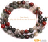 GEM-Inside Natural 8mm Africa Bloodstone Gemstone Loose Beads Round Crystal Energy Stone Power Beads for Jewelry Making 15"...