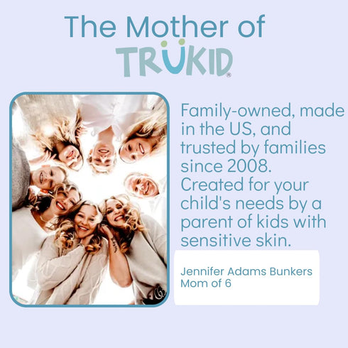 TruKid Lavender Skin Cream for Kids - Hydrates & Moisturizes Sensitive Skin, All Natural Ingredients, Enriched with Shea Butter, Cocoa, Grape Seed...