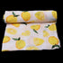 Muslin Swaddle Square Blankets Baby Receiving Blanket Wrap Swaddle Towel for Girl Shower Gift - Lemon...